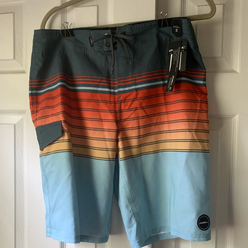 Men’s O’Neill swim trunks NWT size 31